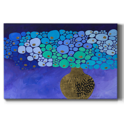 Blue Poppies II - Canvas Art Print