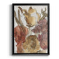 Cropped Floral Arrangement I - Modern Framed Canvas Print