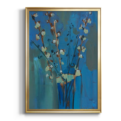 Winter Willow II - Modern Framed Canvas Print