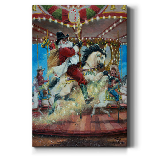 Merry Go Round - Canvas Art Print