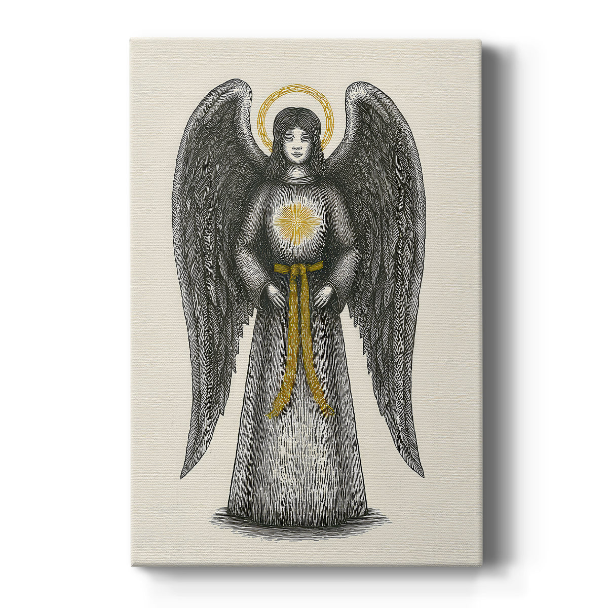 Frostlit Midwinter at Midnight - Canvas Art Print