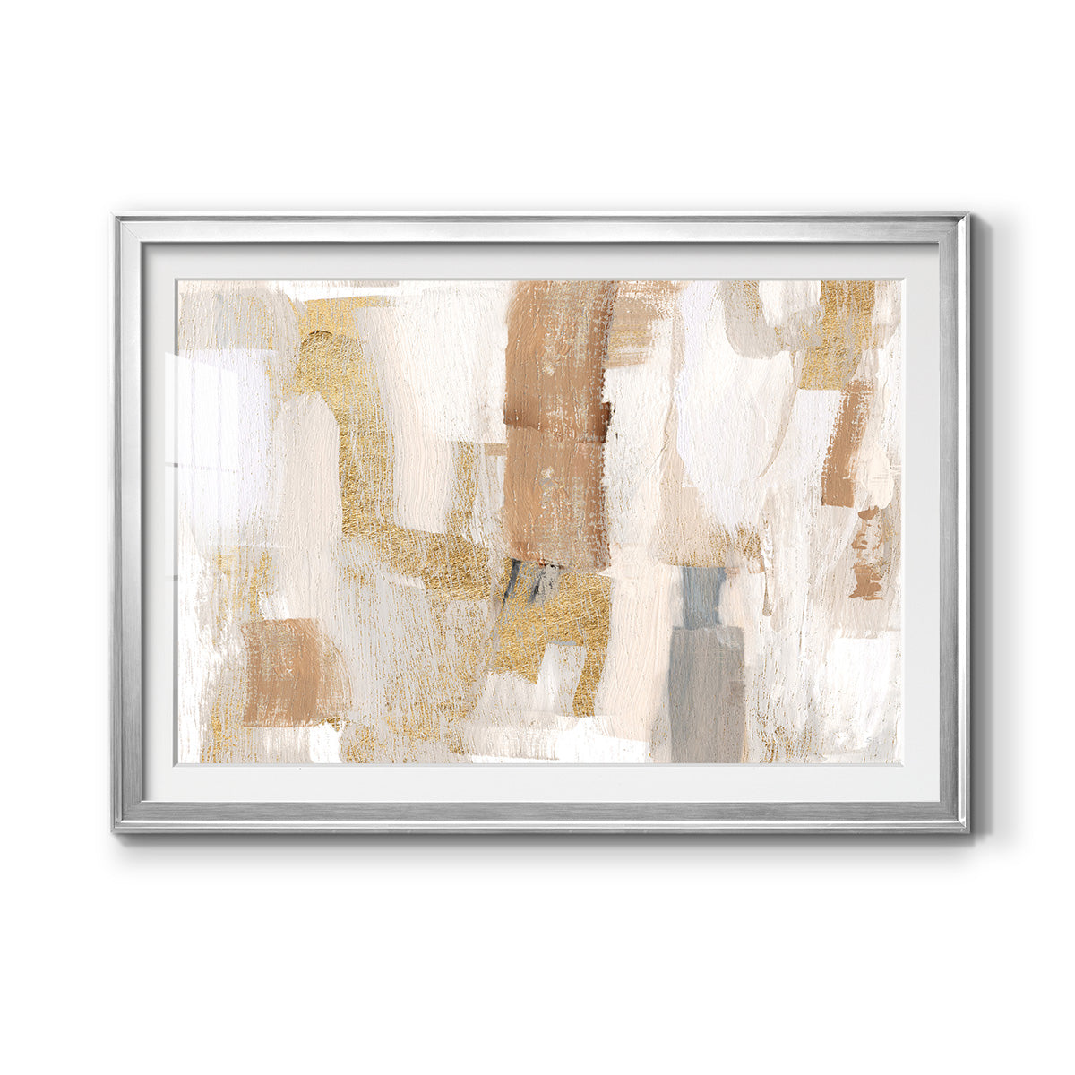 Gold Quartz I Premium Framed Print - Ready to Hang