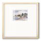 Mountain Cove - Double Matboard Framed Print