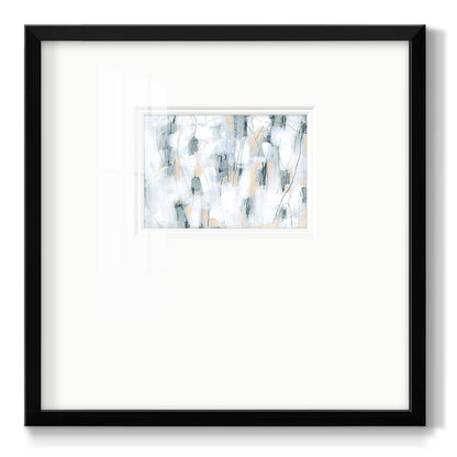 Stone Hatchmarks II - Double Matboard Framed Print