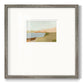 Stacked Landscape I - Double Matboard Framed Print