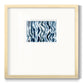 True Blue Wave II - Double Matboard Framed Print