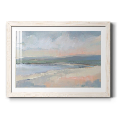 Coastal Study I - Barnwood Framed Art Print