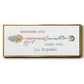 Wishing Arrow - Floater Framed Canvas Print