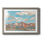 Pastel Western Vista II - Barnwood Framed Art Print