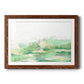 Green Mist Vista II - Barnwood Framed Art Print