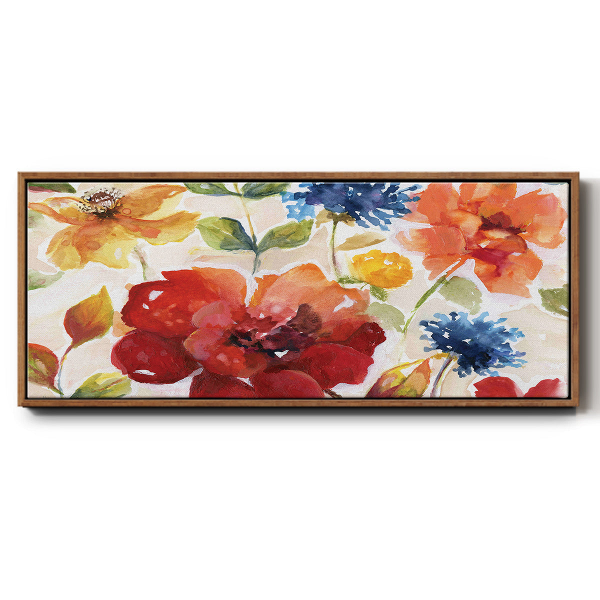 Summer Salsa - Floater Framed Canvas Print