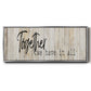 Together We Have - Floater Framed Canvas Print