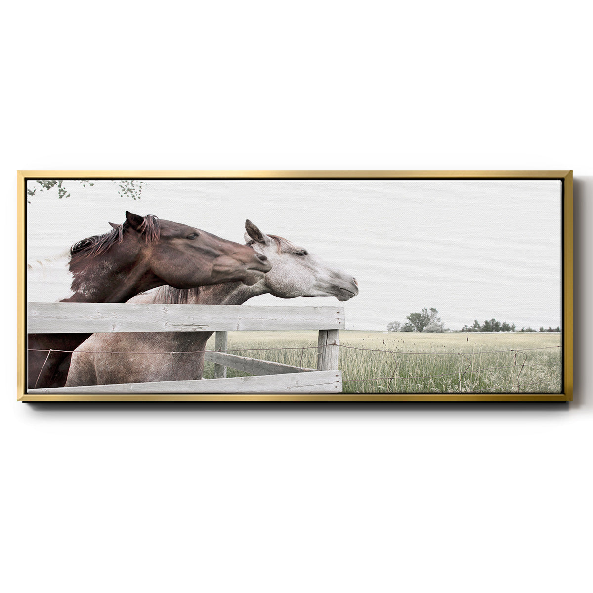 Conspirators - Floater Framed Canvas Print