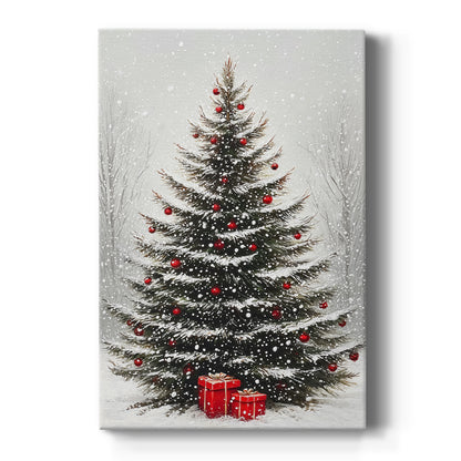 Dawn of Snowwhite Midwinter - Canvas Art Print