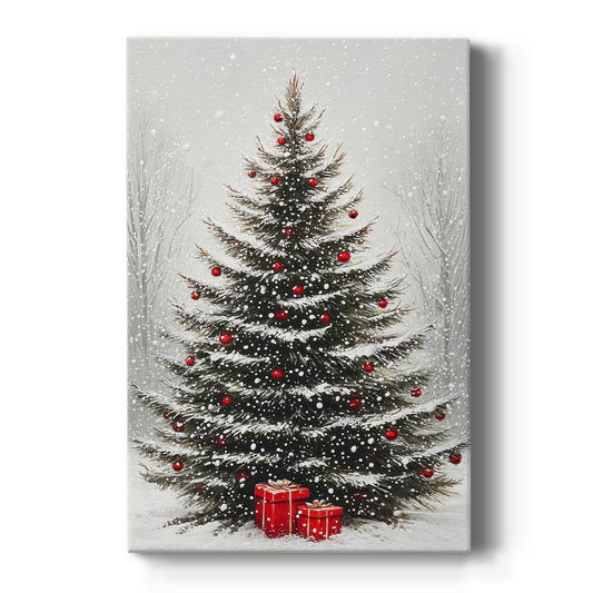 Dawn of Snowwhite Midwinter - Canvas Art Print