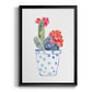 Cactus and Succulent Blooms II - Modern Framed Canvas Print