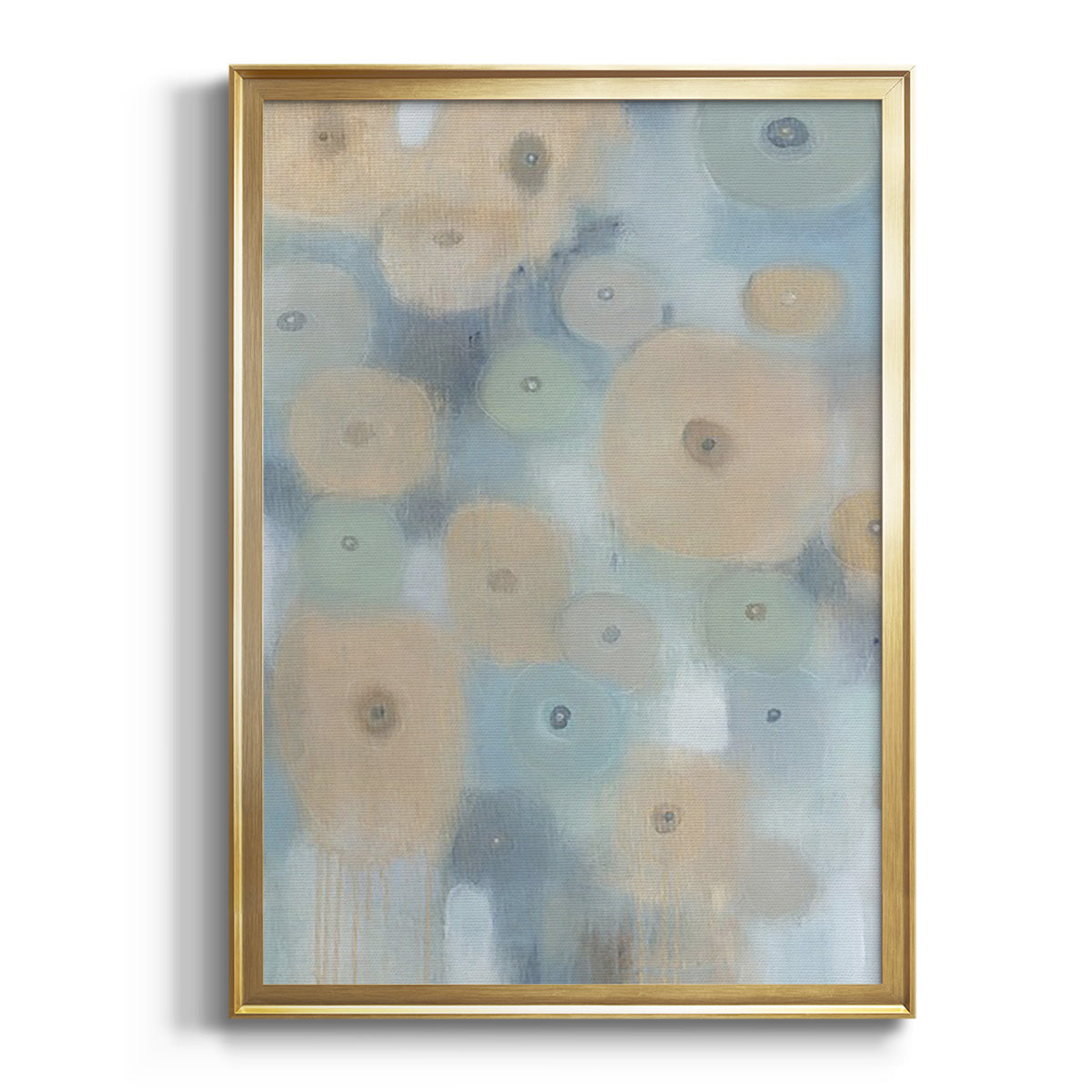 Spinning Wheels I - Modern Framed Canvas Print