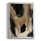 Baked Paintstrokes II - Modern Framed Canvas Print