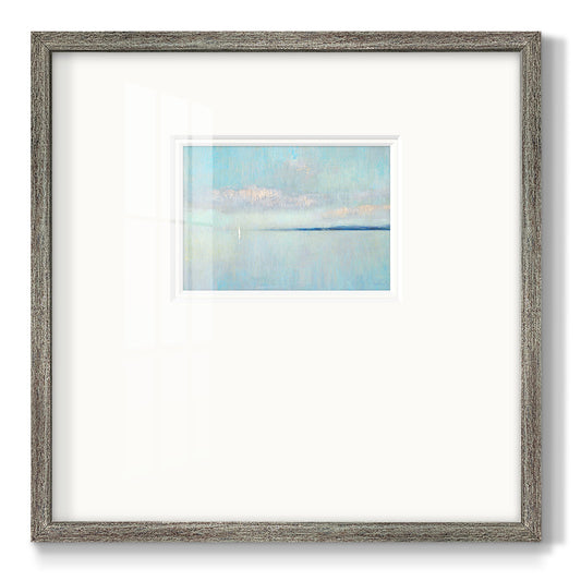 Sunrise Haze - Double Matboard Framed Print