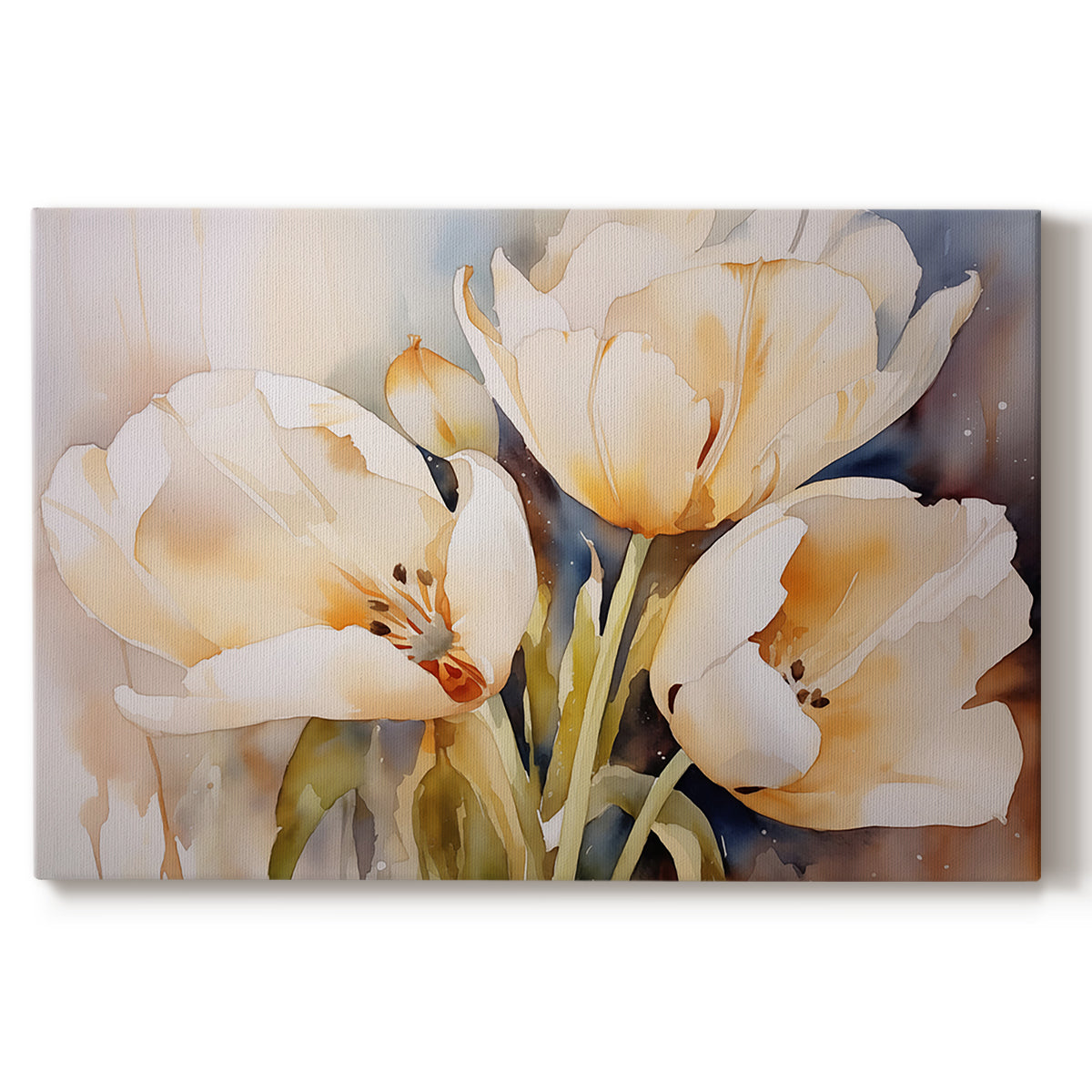 tulips,flowers,watercolor,spring,bloom,petals,leaves,art,illustration,elegance,nature,beauty,soft colors,floral,botanical,garden,seasonal,painting,vibrant,freshness,serenity,creativity,still life,petals opening,color palette,graceful,peaceful,delicate,light tones,blooming flowers,soft hues,vivid colors,tranquil,inspiration