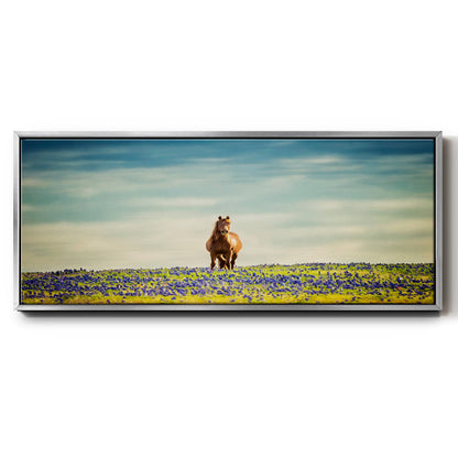 Sunlit Midwest II - Floater Framed Canvas Print
