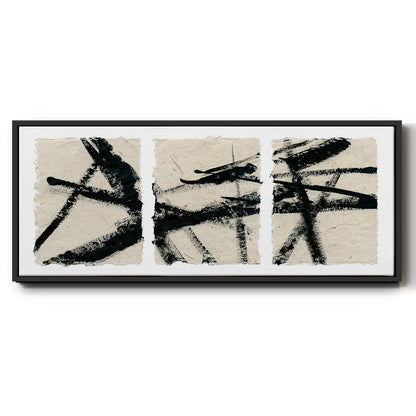 Got Our Lines Crossed - Floater Framed Canvas Print