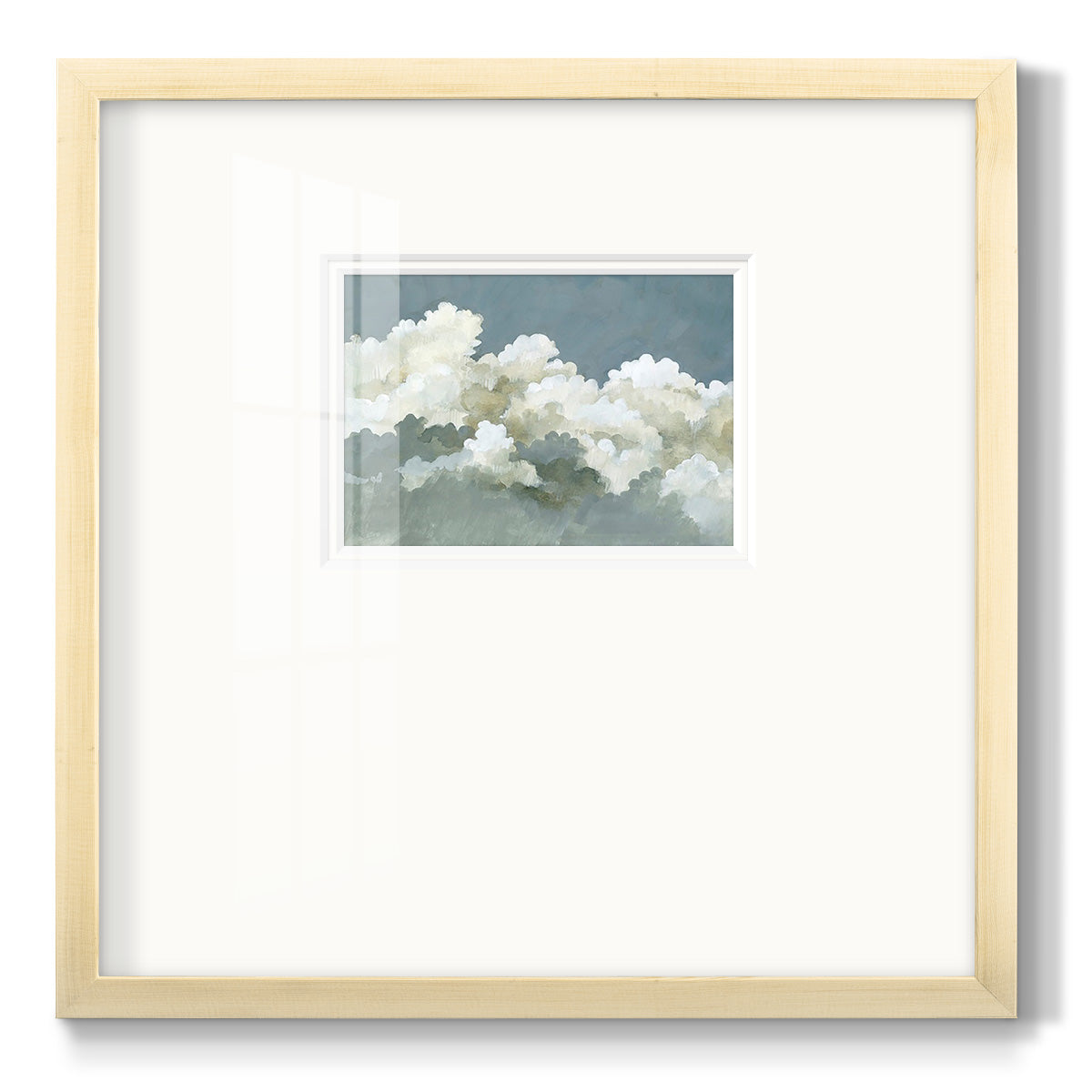 Big Clouds III - Double Matboard Framed Print
