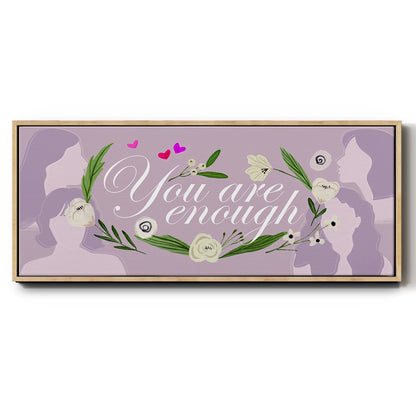 Happy Galentine's Day Collection D - Floater Framed Canvas Print