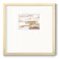 Gold Quartz II - Double Matboard Framed Print