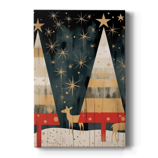 Yule of Honeyed Blessing - Canvas Art Print