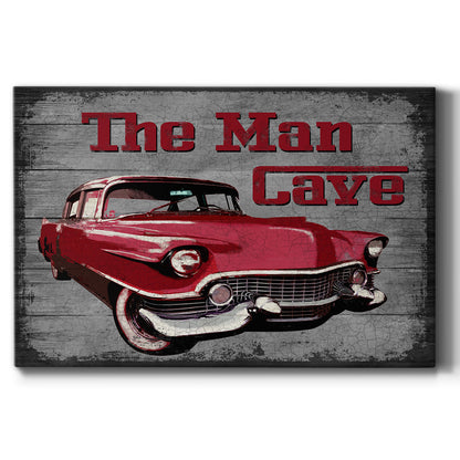 The Man Cave - Canvas Art Print