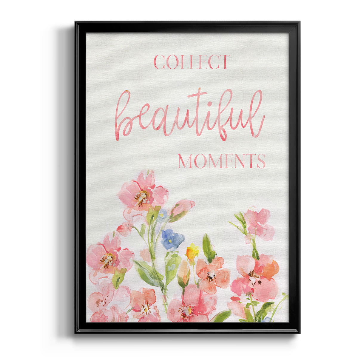 Beautiful Moments - Modern Framed Canvas Print