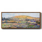 The Mount Riboudet in Rouen at Spring, 1872 - Floater Framed Canvas Print