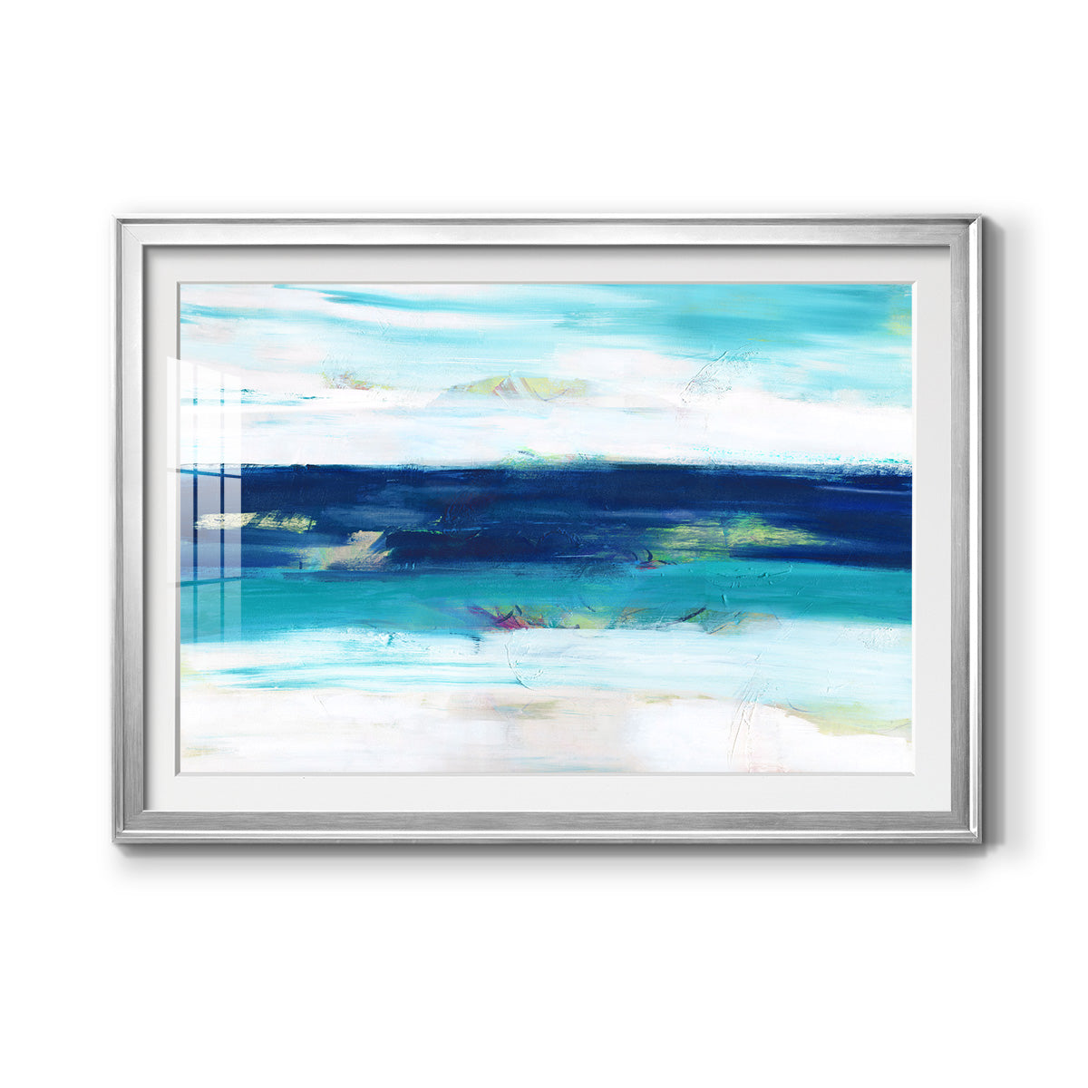 Above Us Only Sky - Modern Framed Art Print