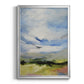 Around The Clouds IV - Modern Framed Canvas Print