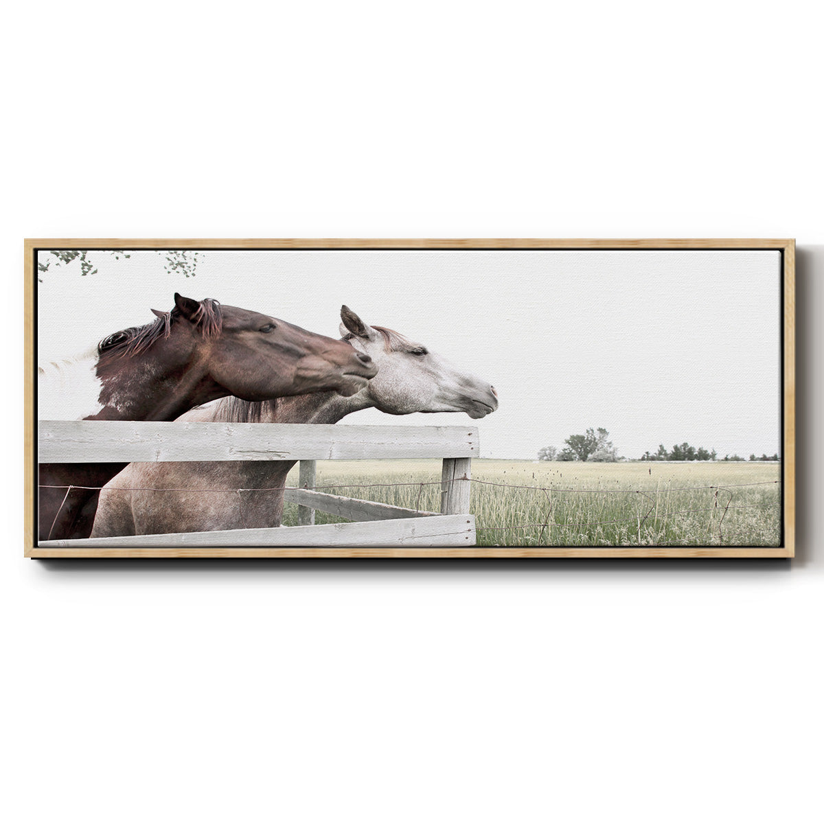 Conspirators - Floater Framed Canvas Print