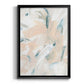 Sandstone Engraving II - Modern Framed Canvas Print