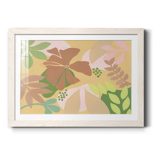 Neutral Blooms IV-Premium Framed Print - Ready to Hang