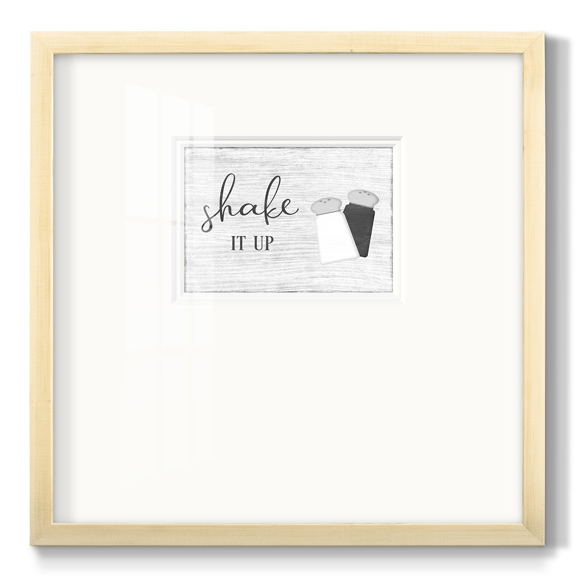 Shake It Up - Double Matboard Framed Print