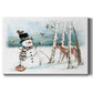 Snow Friends - Premium Gallery Wrapped Canvas  - Ready to Hang