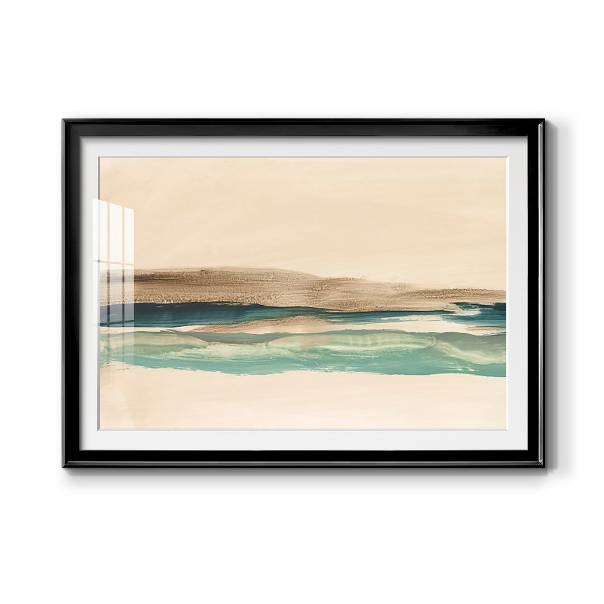 Layered Horizon I Premium Framed Print - Ready to Hang