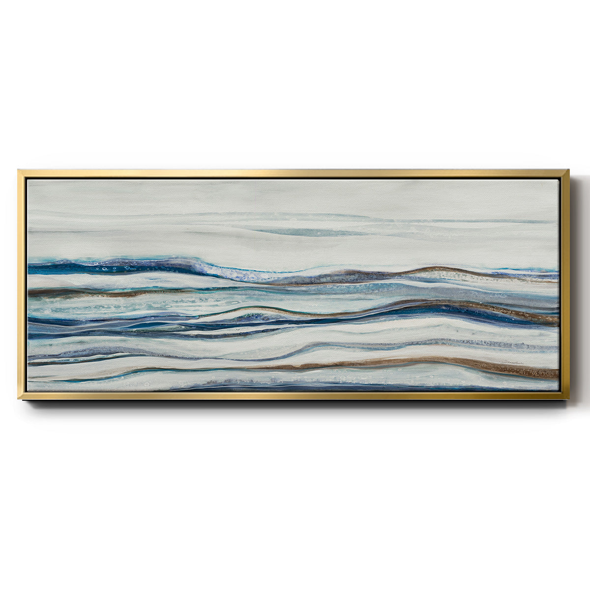 Shifting Sands - Floater Framed Canvas Print