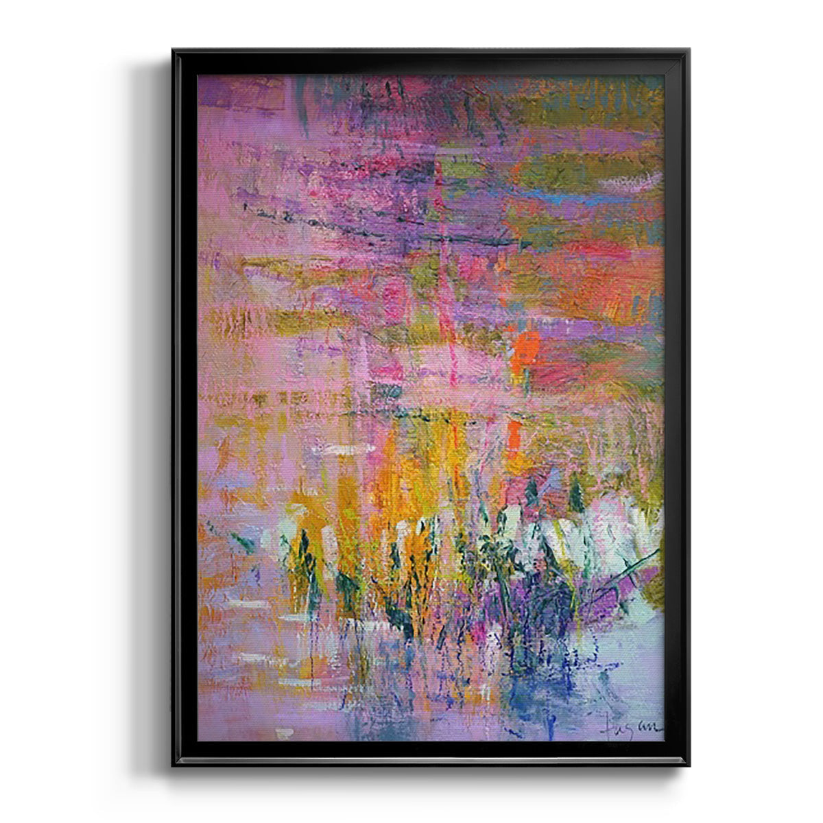 Twilight Resting - Modern Framed Canvas Print