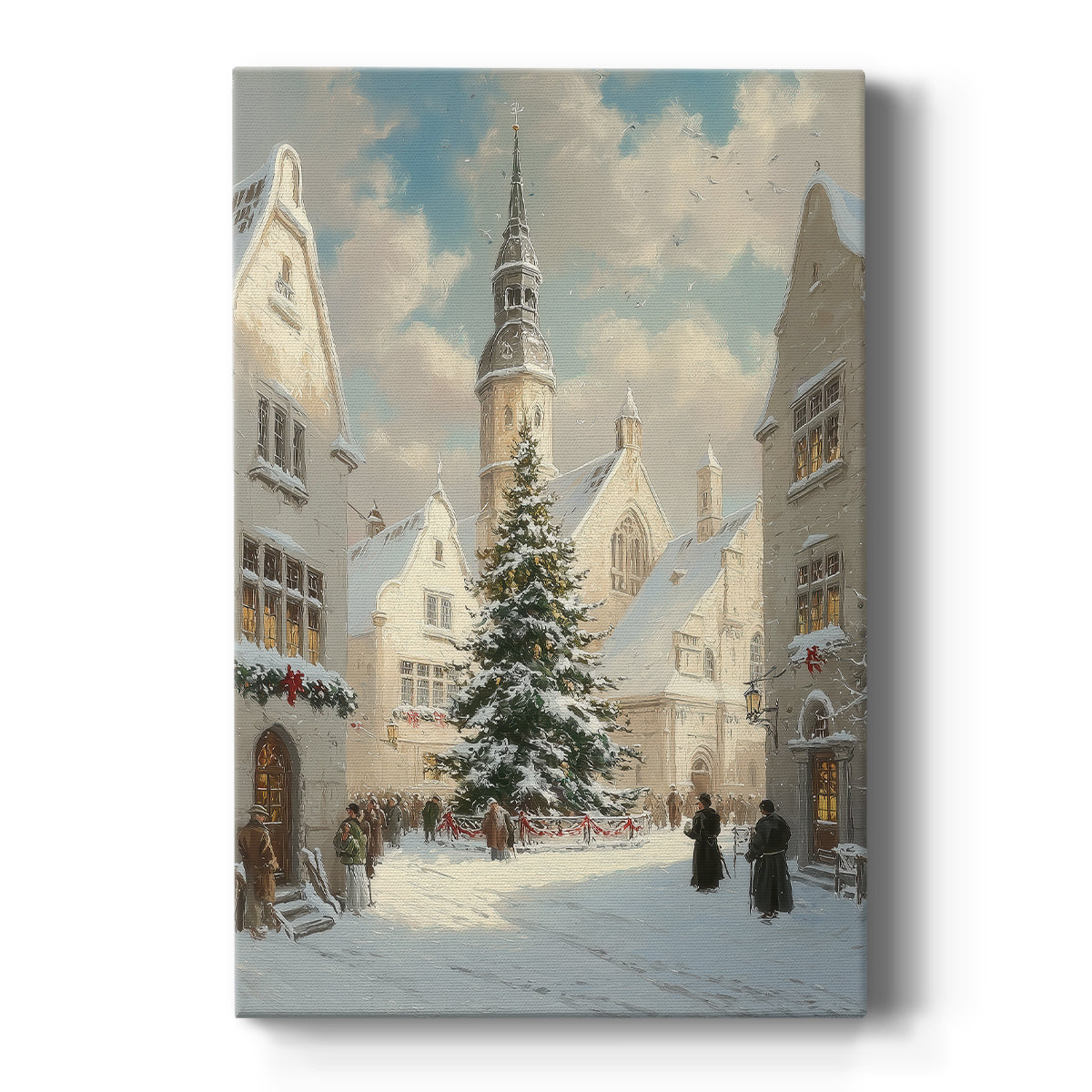 Pearled Serenade of Lantern - Canvas Art Print