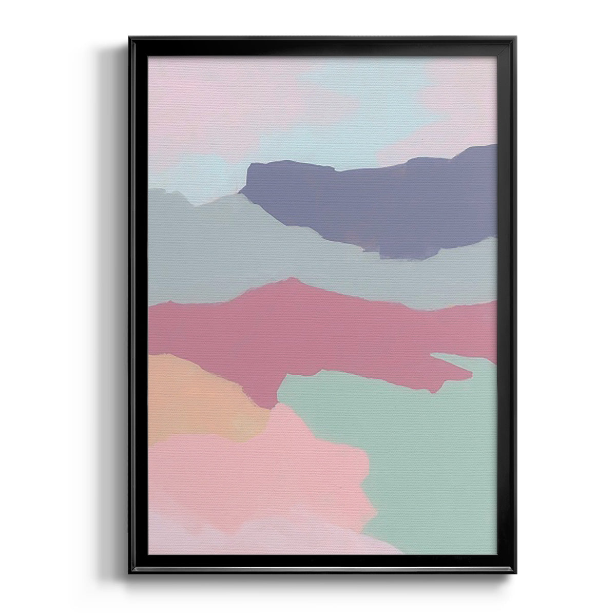 Desert Prism I - Modern Framed Canvas Print