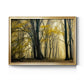 In Love with Golden Fall - Modern Framed Canvas Print