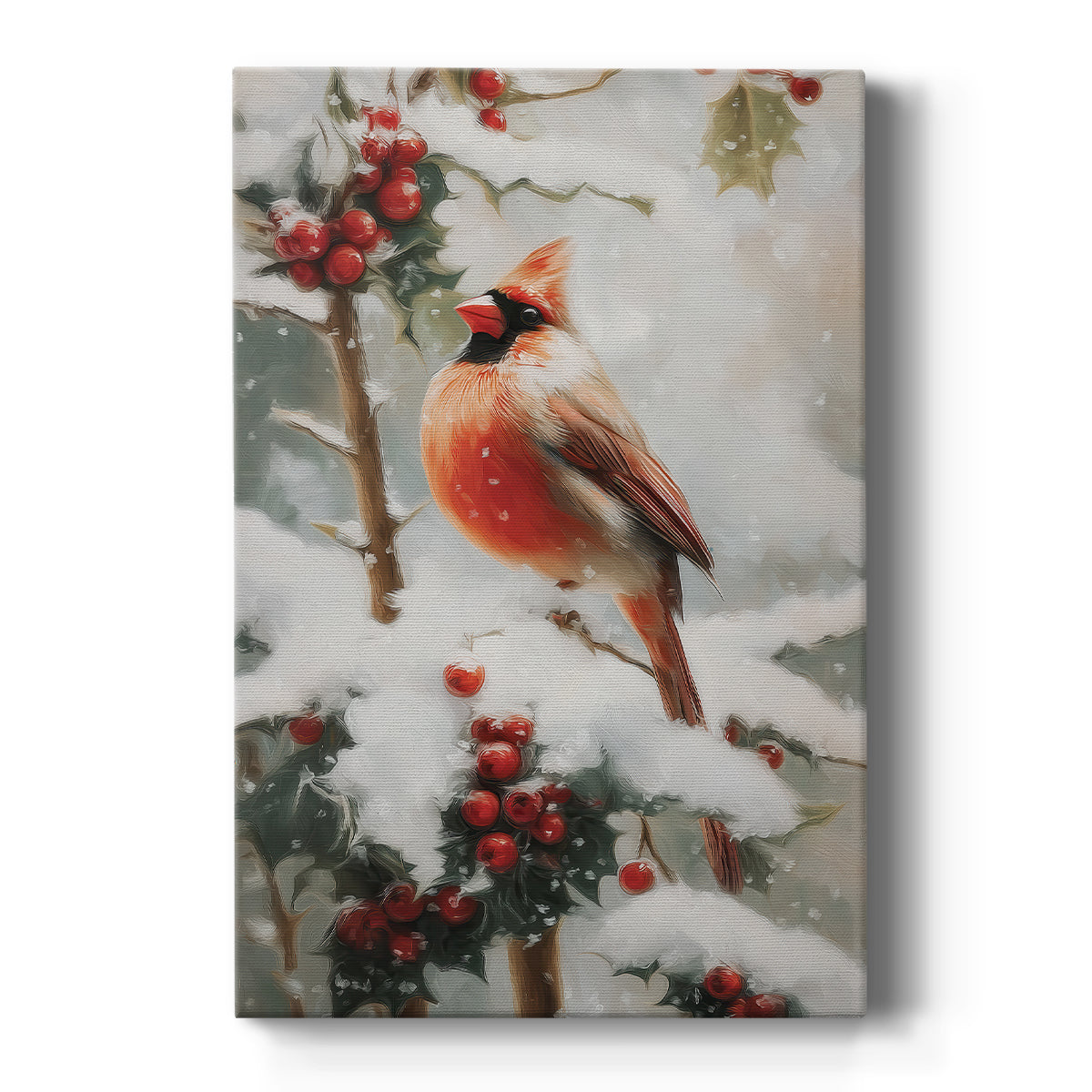 Golden Carols Serenade - Canvas Art Print