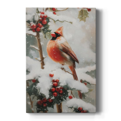 Golden Carols Serenade - Canvas Art Print