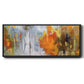 Sundowners - Floater Framed Canvas Print