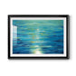 Deep Blue Premium Framed Print - Ready to Hang